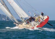 9_Red-yacht-heading-for-The-Needles-A3